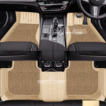 10D Car Foot Mat for -Range Rover Velar Model (2017-2024)| Premium Leatherette Luxurious & Elegant Look | 100% Waterproof and Dust Proof | Custom Fitted Car Floor Tray Mat - Image 2